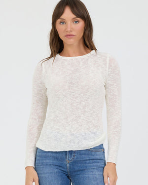 white edina sweater