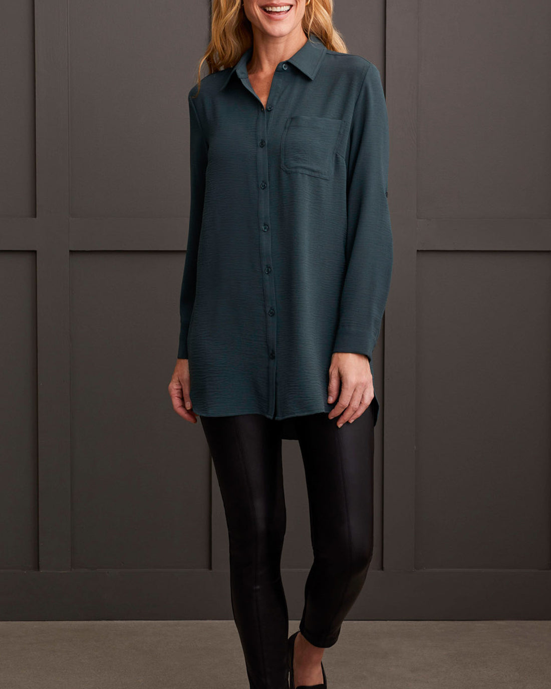 crepe tunic