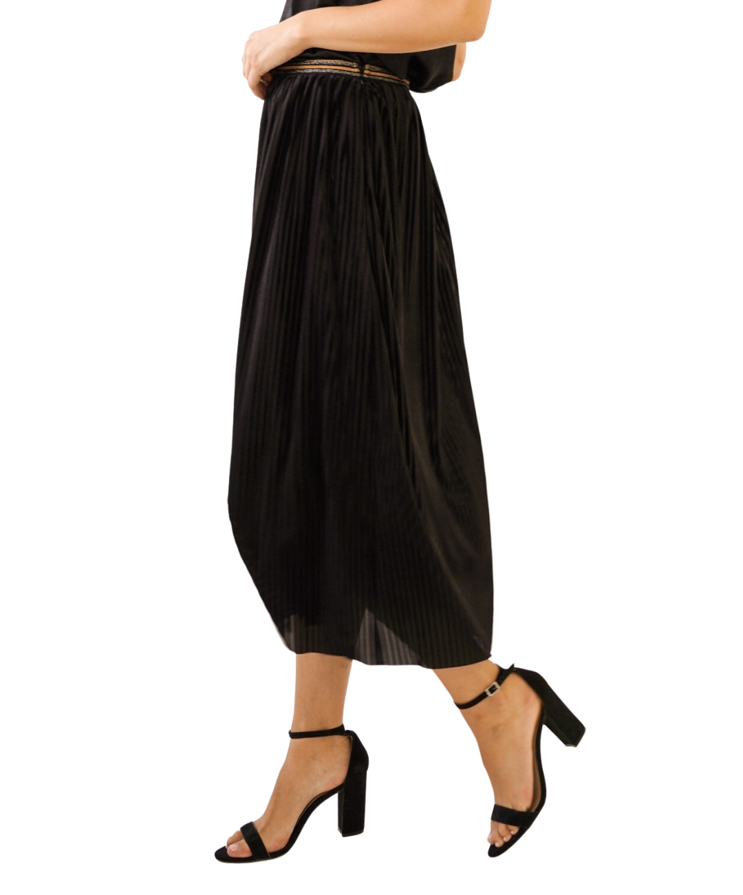 black velvet skirt