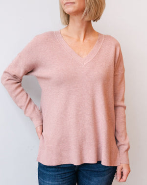Waffle Knit Sweater Pullover