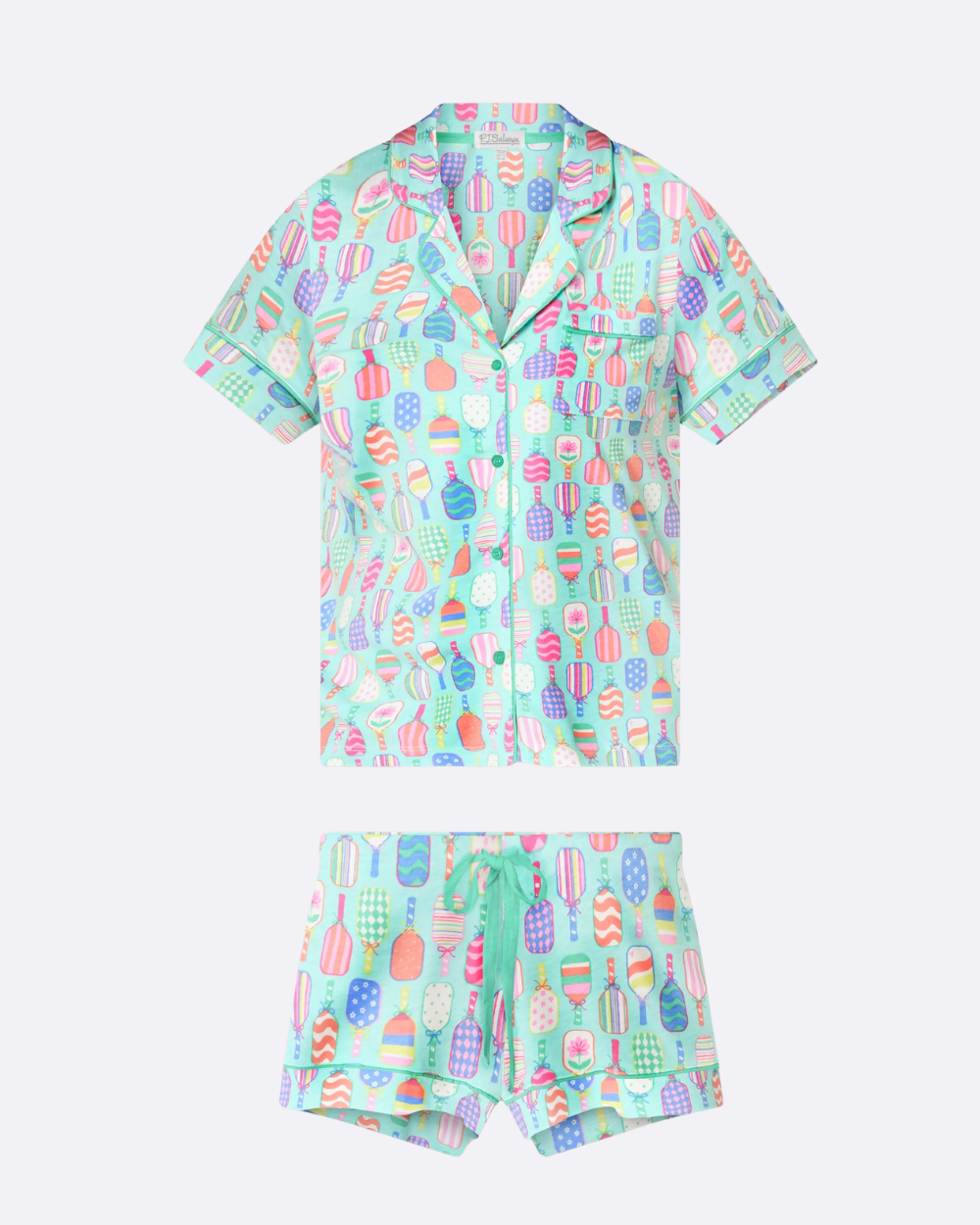 whimsy pj set pickleball