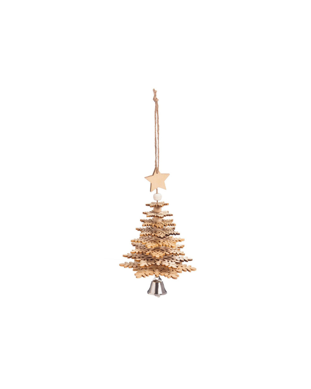wood tree ornament