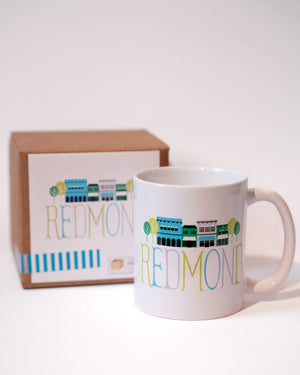 Redmond ceramic mug - town