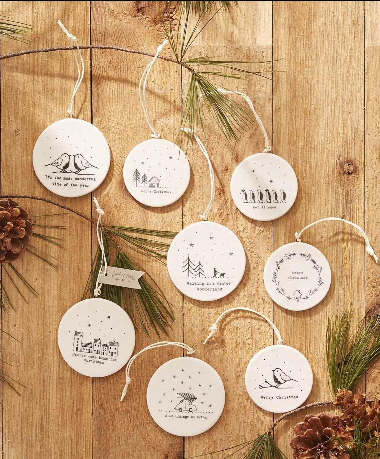 round ornaments