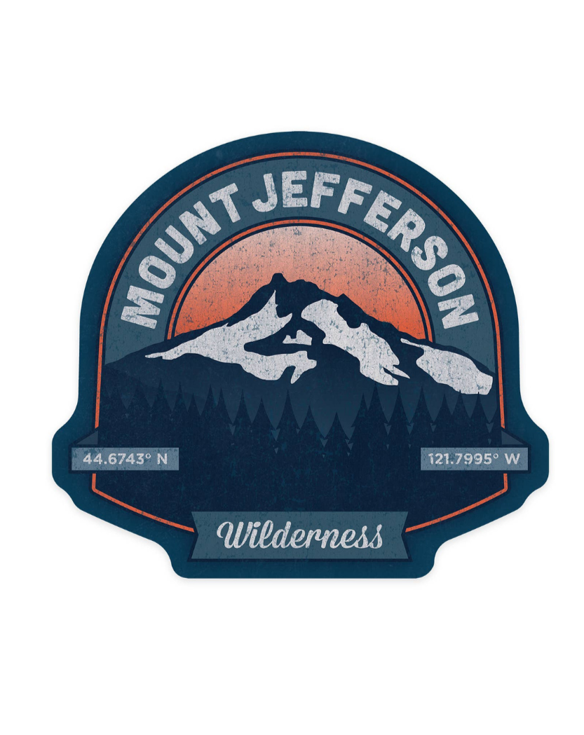mount jefferson sticker
